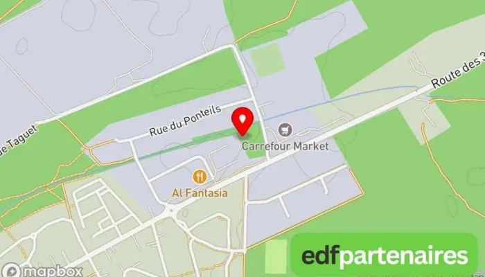 Carrefour Drive Audenge -  Carte - Audenge