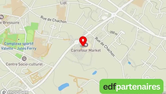 Carrefour Drive Bressuire Europe -  Carte - Bressuire