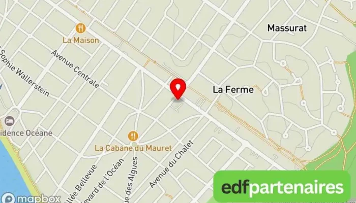 carte de Carrefour Express Supermarché à Andernos-les-Bains