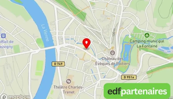 Carrefour Express -  Carte - Chauvigny