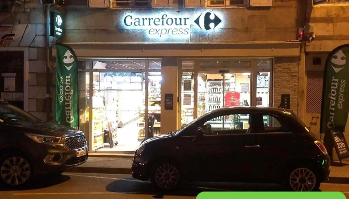 Carrefour Express -  Stationnement - Chauvigny