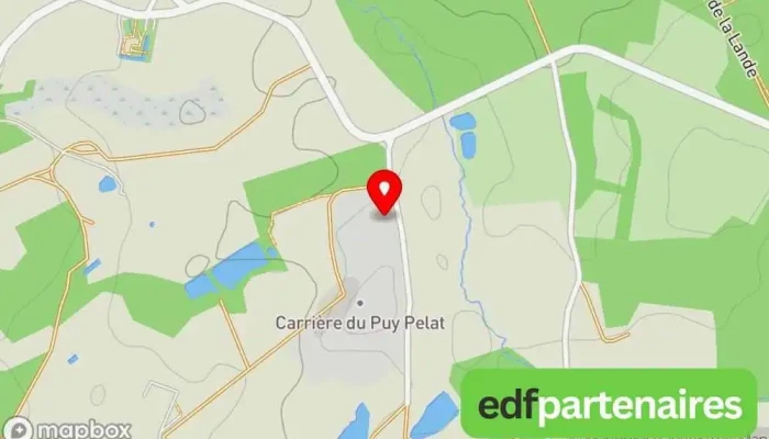 Carriere De Chaptelat Carte - Chaptelat