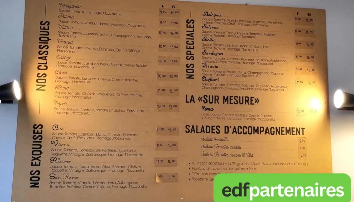 Casa Pizza -  Menu - Ahetze