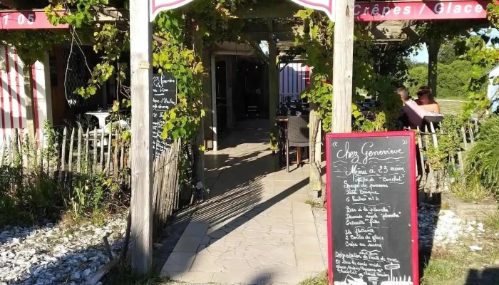 Chez Genevieve Menu - Audenge