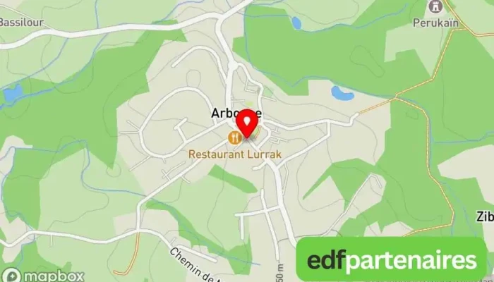 carte de Cidrerie du Fronton Restaurant basque à Arbonne