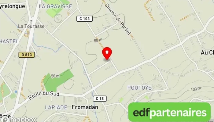 carte de Cloupeau Sarl Plombier à Aiguillon