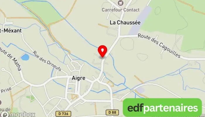carte de Cognac Gautier Cave à vins à Aigre