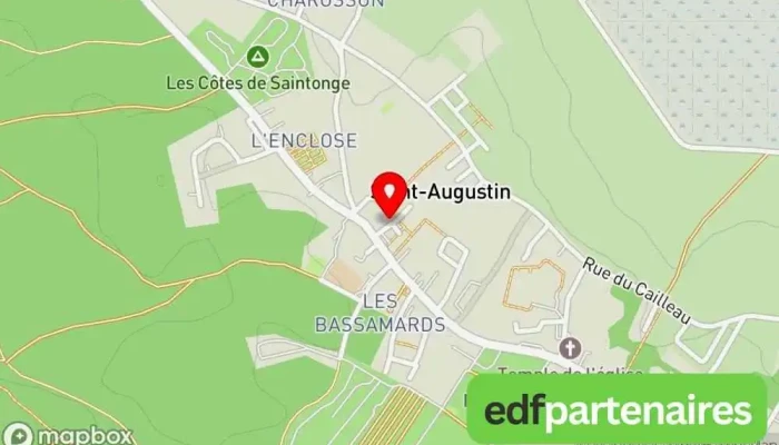 Coop -  Carte - Saint-augustin