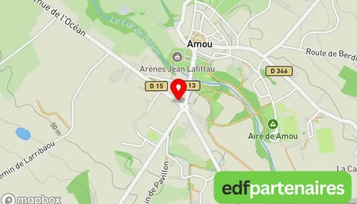 carte de Crédit Agricole Agence de Amou Banque, Distributeur de billets, Agence d'assurance, Banque d'épargne à Amou
