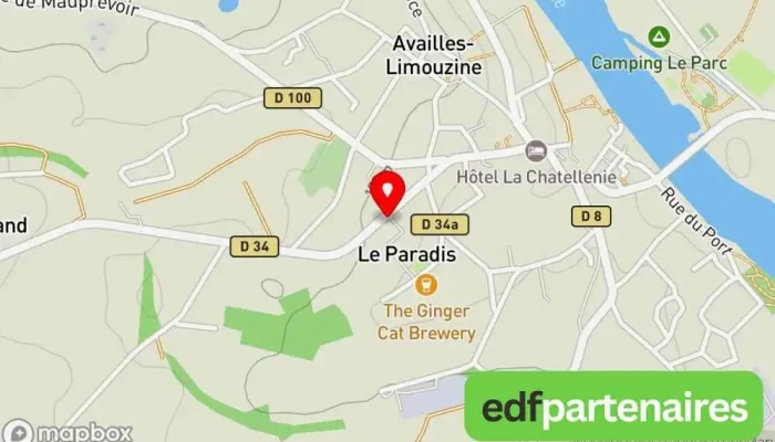 Credit Agricole Availles -  Limouzine Carte - Availles-limouzine