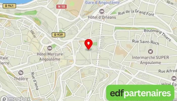 carte de Cyrillus Angoulême Magasin de vêtements à Angoulême