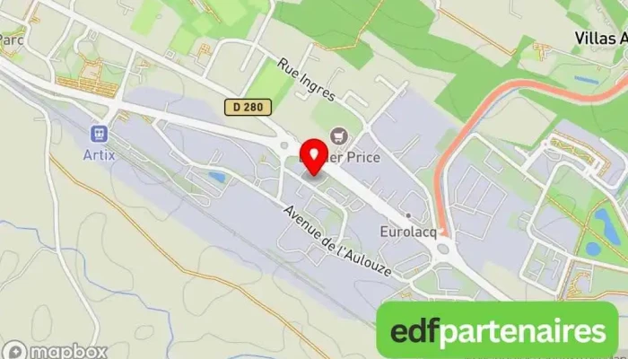 carte de Dal'alu Sarrat Service d'entretien des gouttières à Artix