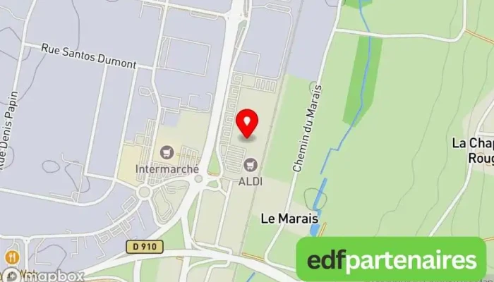 carte de DARTY Chatellerault Magasin d'électroménager, Magasin d'informatique, Magasin de matériel home-cinéma à Châtellerault
