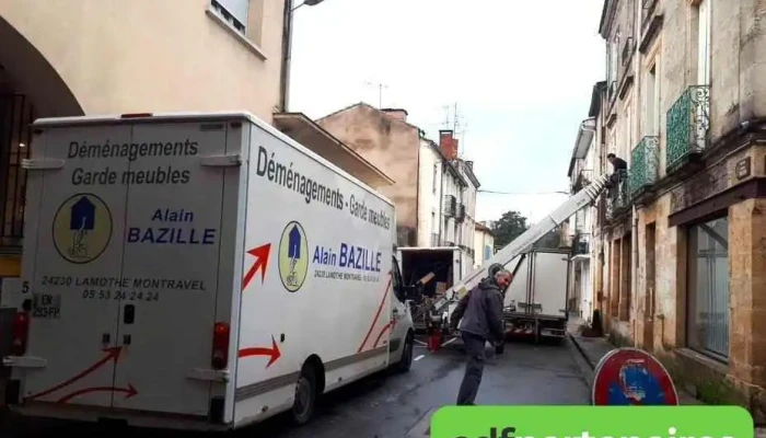 Demenagement Bazille - Demenageurs-garde Meubles- Bergerac-Libourne-Montpon-Mussidan-Duras-St Emilion-Castillon-France - 24230 Lamothe-Montravel