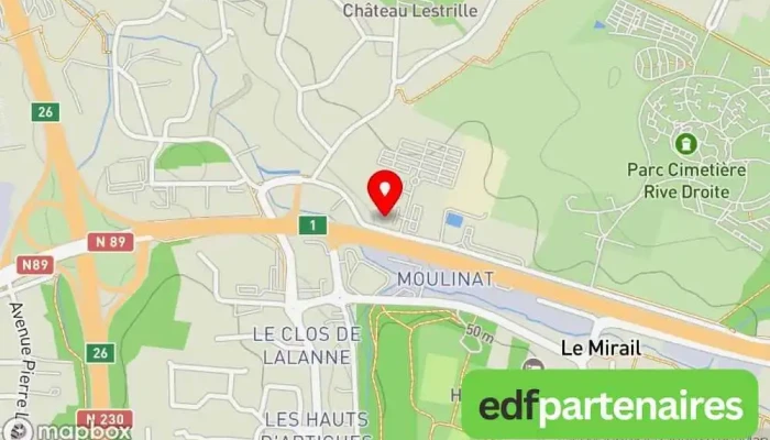 carte de Destrian SA Magasin de matériel de motoculture, Agence immobilière à Artigues-près-Bordeaux
