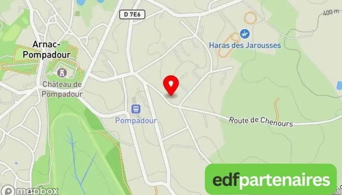 carte de DOLO Designer d'intérieur à Arnac-Pompadour