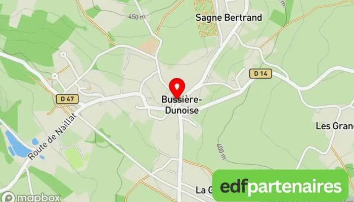 Dubois Nicolas -  Carte - Bussière-dunoise