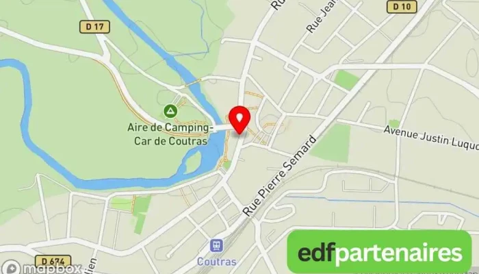 carte de Dutour Pascal Boulangerie à Coutras