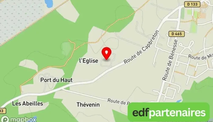 carte de Eco Bébé Magasin de puériculture à Angresse