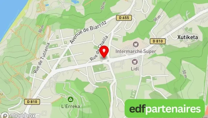 carte de Ehia Magasin de meubles, Magasin d'ameublement d'extérieur, Magasin de canapés à Bidart