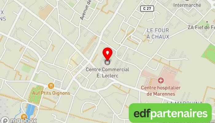 Eleclerc Marennes Carte - Marennes