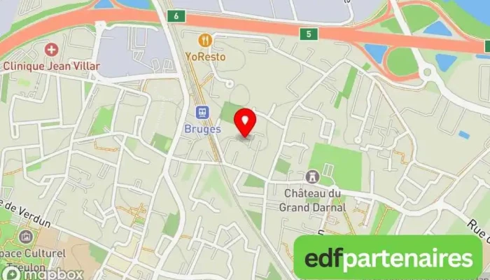 Emagison Prestataire Technique Audiovisuel   Bordeaux Nouvelle Aquitaine Carte - Bruges