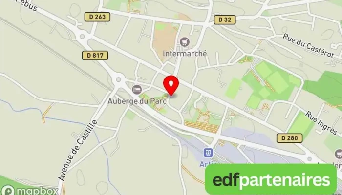 carte de Epicerie sociale Secours Catholique Épicerie à Artix
