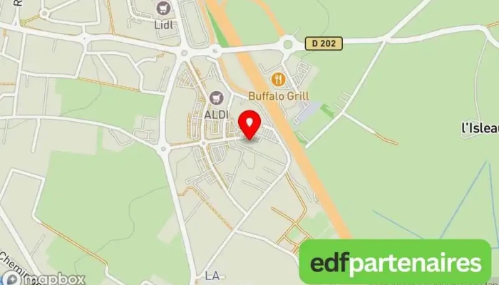 carte de Espace des Marques ANGOULINS Magasin de vêtements, Magasin de chaussures à Angoulins