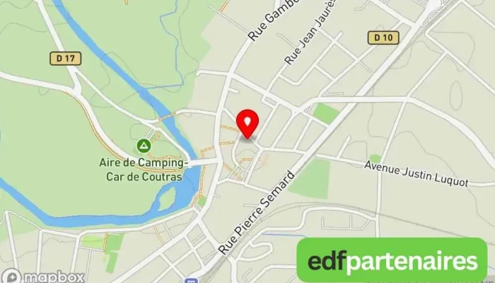 carte de Espace Mode Magasin de vêtements à Coutras
