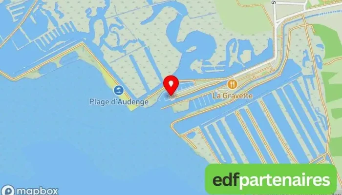 Esplanade -  Carte - Audenge