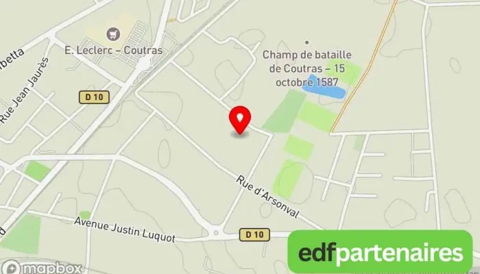 carte de EURL RENARD, Moquette de pierre et Carreleur Libourne Carreleur, Spécialiste de la salle de bains, Constructeur de terrasses à Coutras
