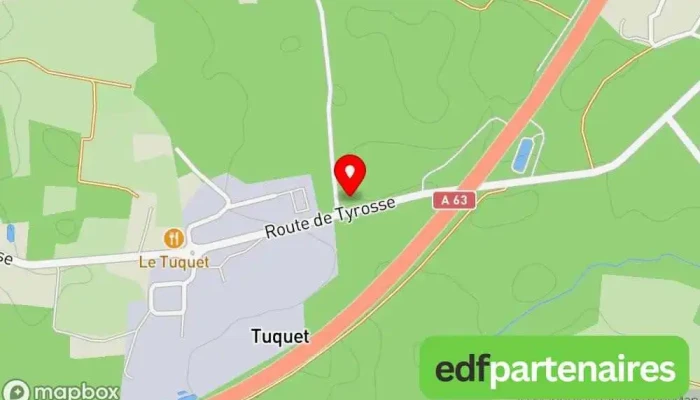 carte de Ferme Villenave Angresse Marché alimentaire à Angresse