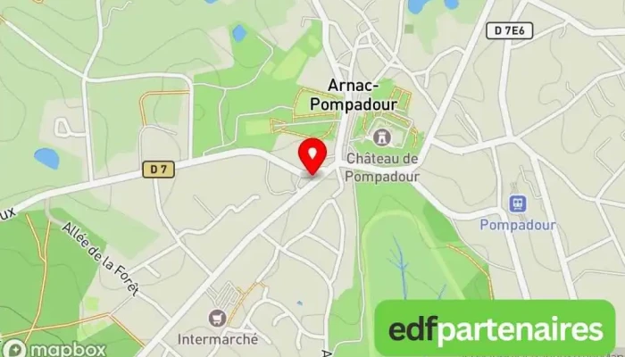 carte de FIDUCIAL Expertise Arnac Pompadour Expert-comptable, Comptable, Cabinet d'expertise comptable, Service de comptabilité, Conseil, Service de paie, Conseiller fiscal, Conseil en déclaration fiscale à Arnac-Pompadour