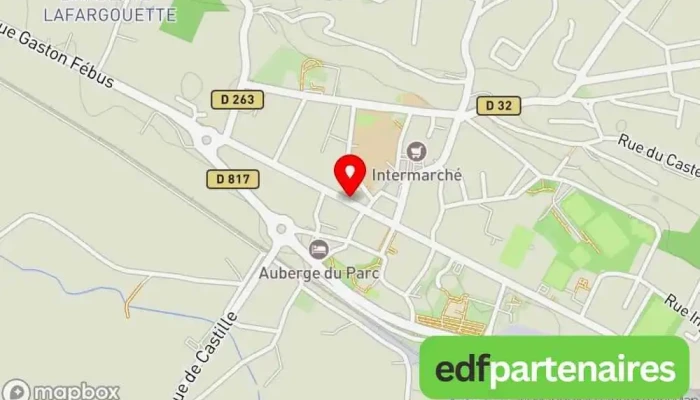 carte de Fleur de Peau Boutique de lingerie, Magasin de vêtements pour hommes à Artix