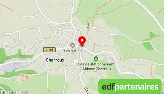 Fleurs Deco Et Kdo Charroux Carte - Charroux
