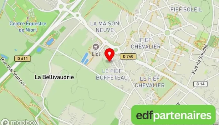 carte de Follement Fleurs Fleuriste à Aiffres