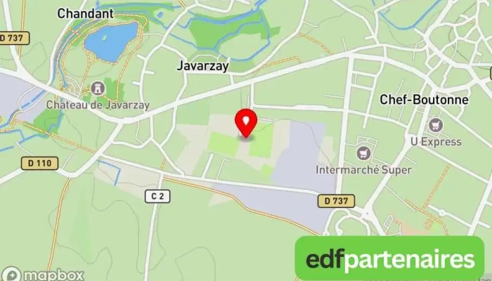 Football Club Boutonnais -  Carte - Chef-boutonne