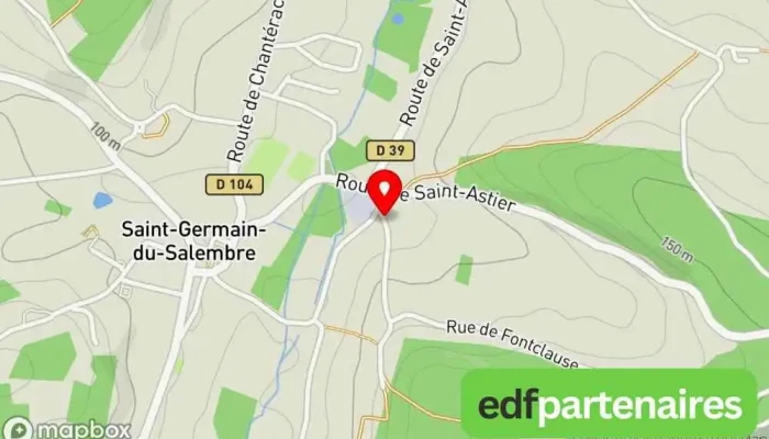 carte de Foulard Bernard Service de livraison des courses, Torréfacteur, Produits laitiers à Saint-Germain-du-Salembre