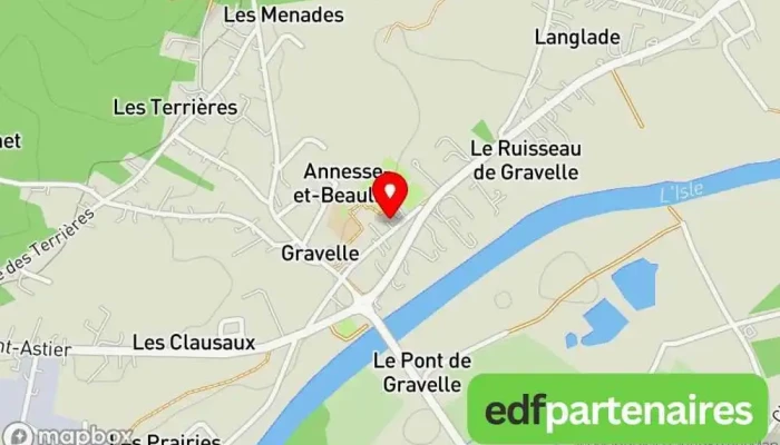 carte de Foyer Rural - Salle des fêtes Espace événementiel à Annesse-et-Beaulieu