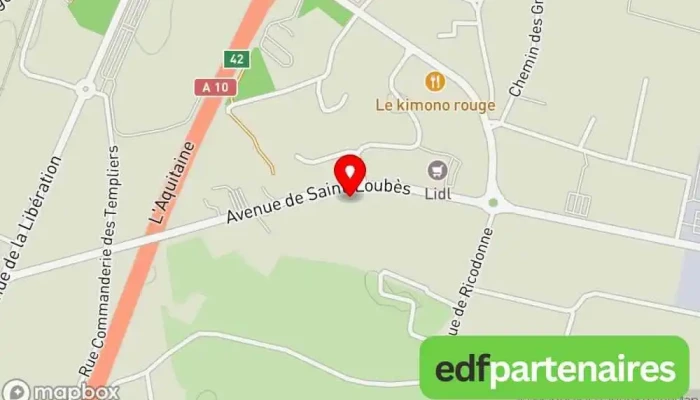 carte de FRANCESCHINI Magasin de carrelage, Magasin d'articles de salle de bains à Ambarès-et-Lagrave