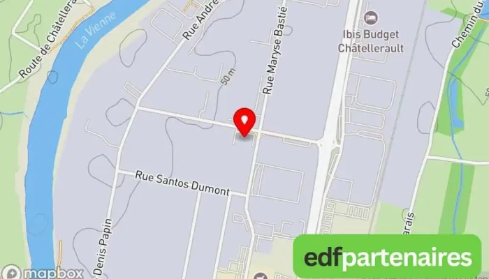 carte de Frip & Froc Friperie à Châtellerault
