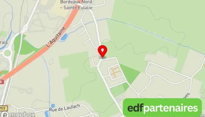 carte de GAEC De Loume Jardinerie à Sainte-Eulalie