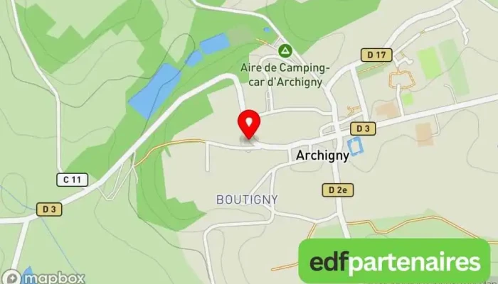 carte de Garage Parizet Atelier de réparation automobile à Archigny