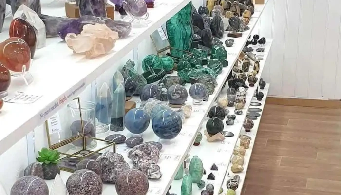 Gemmellery Lithotherapie Mineraux Pierres Fines Bijoux Argent Avec Mineraux Interieur - Andernos-les-bains