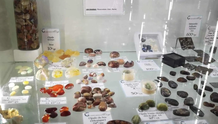 Gemmellery Lithotherapie Mineraux Pierres Fines Bijoux Argent Avec Mineraux Prix - Andernos-les-bains