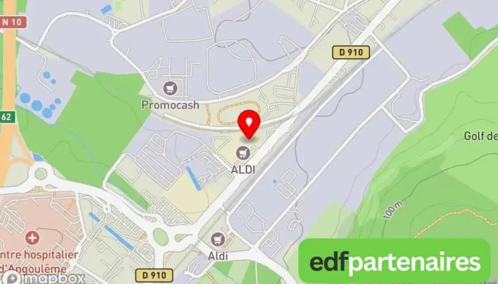 carte de GiFi ANGOULEME Magasin d'ameublement et de décoration à Angoulême