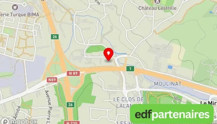 carte de GiFi BORDEAUX ARTIGUES Magasin d'ameublement et de décoration à Artigues-près-Bordeaux