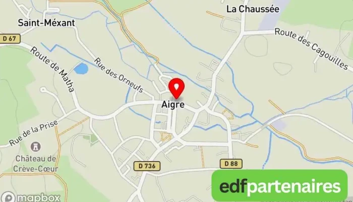carte de Grande Pharmacie d'Aigre Conseiller en santé, Boutique de santé et beauté, Pharmacie à Aigre
