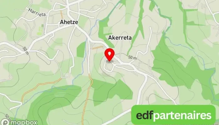 carte de Guide du Pays Basque / Maison Ganttipienea Chambre d'hôtes, Villa à Ahetze