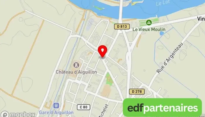 carte de Honorio de Almeida Maria Gabriela Épicerie à Aiguillon